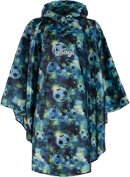 Poncho de ploaie pentru copii Baagl Fotbal M (130–150 cm)