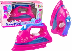 Fier de călcat cu aburi pentru copii cu efecte luminoase