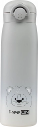 FreeON termos din oțel inoxidabil pentru copii 480 ml - Gri