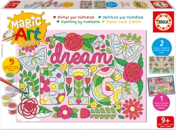 Educa pictare după numere – flori