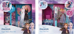 Set decorativ de jurnal DISNEY FROZEN – jurnal, autocolante și accesorii
