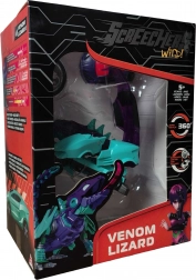 Screechers Wild! vehicul transformabil Venom Lizard cu monedă