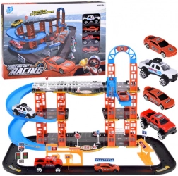 Parcare pe niveluri cu lift și 4 vehicule