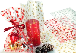 Pungă de celofan transparent Star 25x40 cm