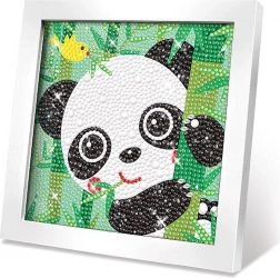Set creativ tablou cu pietricele – panda 17 cm