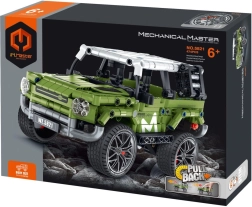 Set de construcție iM.MASTER mașină de teren cu propulsie cu arc, 474 de piese