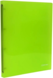 Biblioraft A4 cu 4 inele eCollection verde