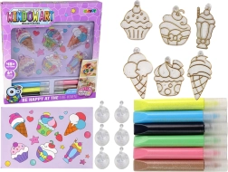 Set creativ vitralii ferestre cu vopsea 3D ce se întărește