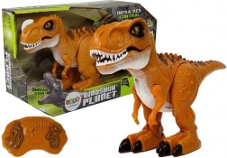 Dinozaur cu telecomandă R/C Bronze Sound Light Tyrannosaurus