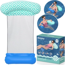 Bestway Comfort Plush hamac gonflabil pentru piscină cu plasă