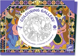 Galerie de colorat Heroic de la Djeco