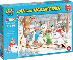 Puzzle JUMBO Jan van Haasteren Junior: Om de zăpadă 150 piese