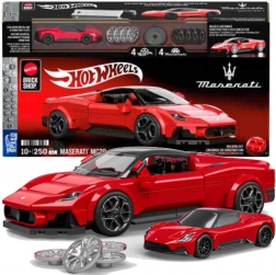 Hot Wheels set de construcție Maserati MC20 1:32 – 250 piese