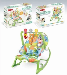 Șezlong cu vibrații, veveriță verde