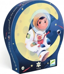 Puzzle Astronaut pe Lună cu 36 de piese