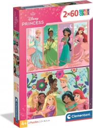 Puzzle Clementoni Disney Prințese 2×60 piese