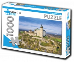 Ediție turistică puzzle Kunětická hora 1000 piese