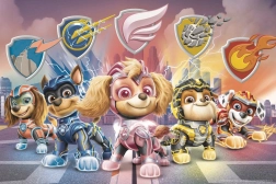 Puzzle 24 piese Maxi Misiune Căţeluşii Patrula Căţeluşilor