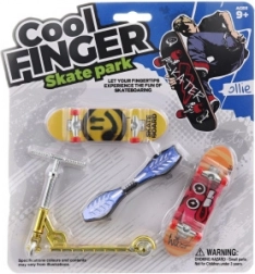 Set de fingerboard cu trotinetă pentru băieți