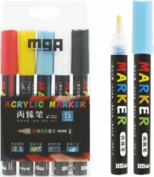 Markere acrilice care strălucesc în întuneric