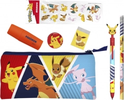 Set școlar Pokémon cu autocolante