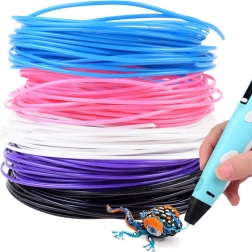 Rezerve pentru pix 3D – set de 5 culori – Varianta B