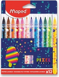 Maped markere Pixel Party 12 buc