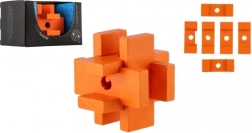 Puzzle din lemn BrainTwister în cutiuță 8 × 5 × 5 cm