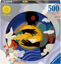 Puzzle RAVENSBURGER 500 piese – mic soare, simțul „citirii” (rotund)