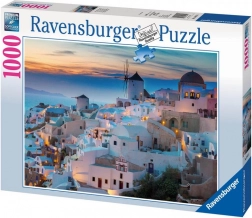 Puzzle Seara în Santorini 1000 buc Ravensburger