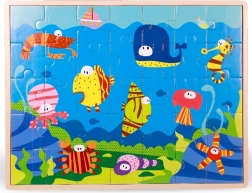 Puzzle din lemn Ocean TOP BRIGHT, 35 piese