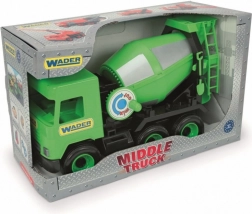 Betonieră verde pentru copii Wader