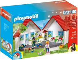Set de figurine City Life pet shop portabil
