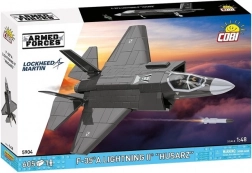 Set de construcție avion F‑35A Lightning II „Husarz” 1:48 (COBI, 605 piese)