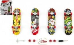 Skateboard Din Plastic pentru Deget 10 cm cu Accesorii