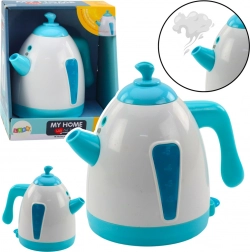 Ceainic electric pentru copii cu efecte și aburi, turcoaz