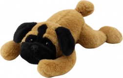 Pug din pluș culcat 40 cm