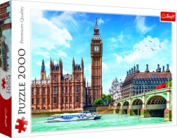 Puzzle 2000 piese – Big Ben și Podul Westminster, Londra – Trefl