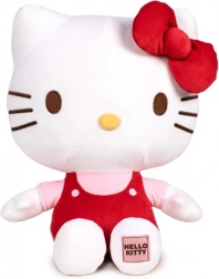 Jucărie de pluș Hello Kitty 20 cm roșie