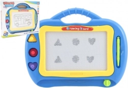 Tăbliță magnetică de desen pentru copii, din plastic, 2 culori