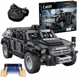 Set de construcție CaDA mașină RC off-road Fierce Warrior SUV, 561 piese, Dual Mode