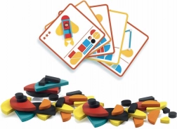 Puzzle magnetică Vehicule pentru copii