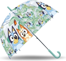 Umbrelă manuală transparentă BLUEY 46 cm