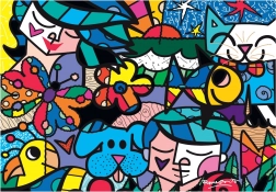 Puzzle Grădina lui Britto 1000 piese