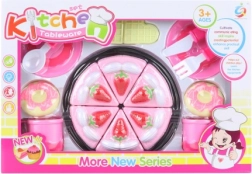 Set pentru tăierea tortului cu veselă pentru copii