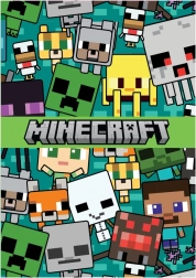 Minecraft bloc A6 – caiet licențiat pentru fani