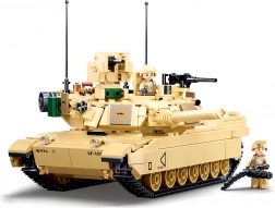 Sluban ModelBricks tanc de luptă M1A2 Abrams set de construcție