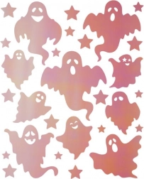 Etichete termocolante pentru haine Ghosts