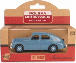 model auto Warszawa M20 – sedan retro din metal la scară