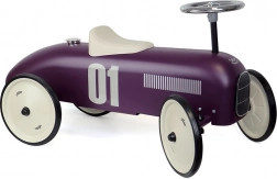 Vehicul de echilibrare vintage din metal de culoare violet închis